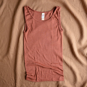 Women's Sleeveless Merino/Silk Vest