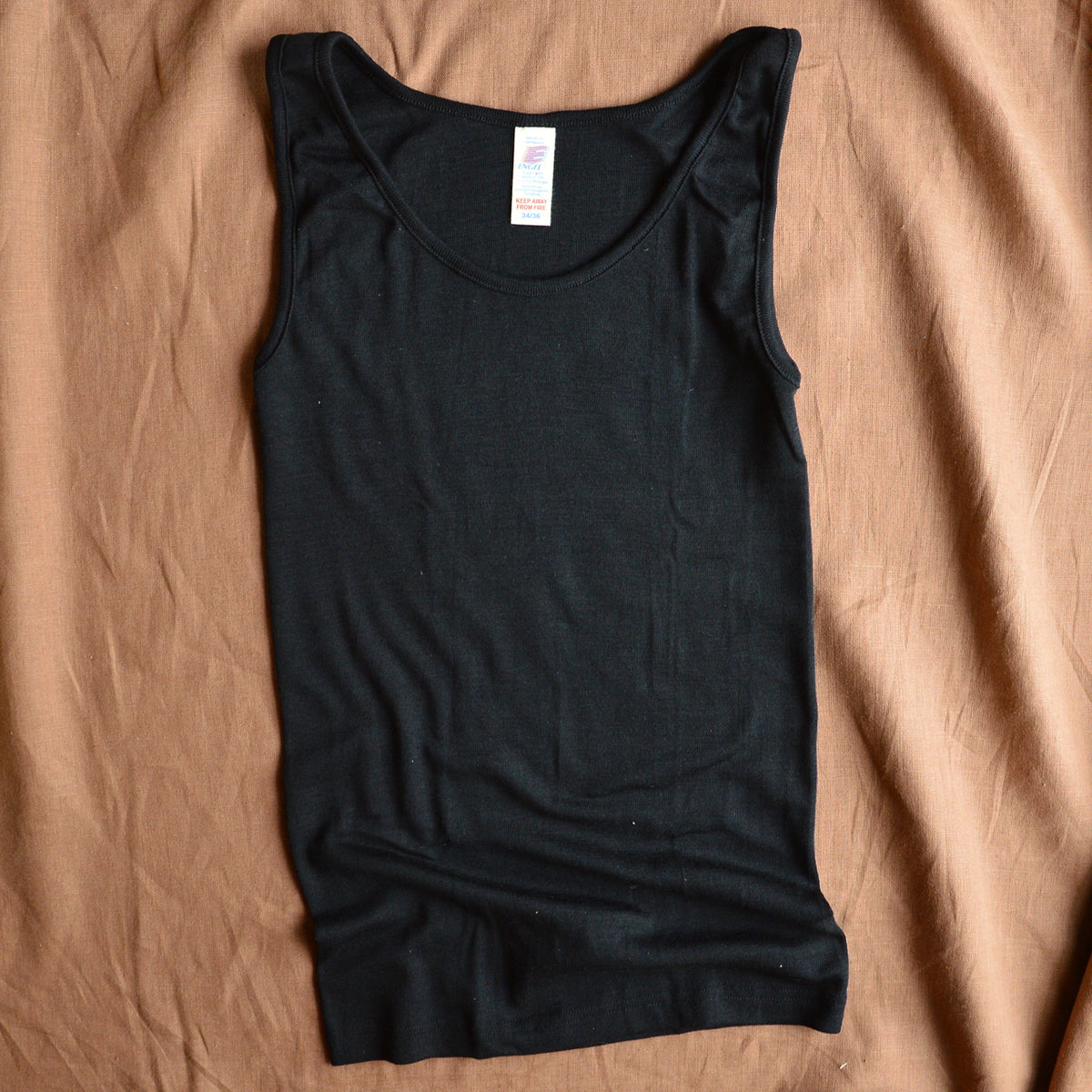 Women's Sleeveless Vest - Organic Merino/Silk