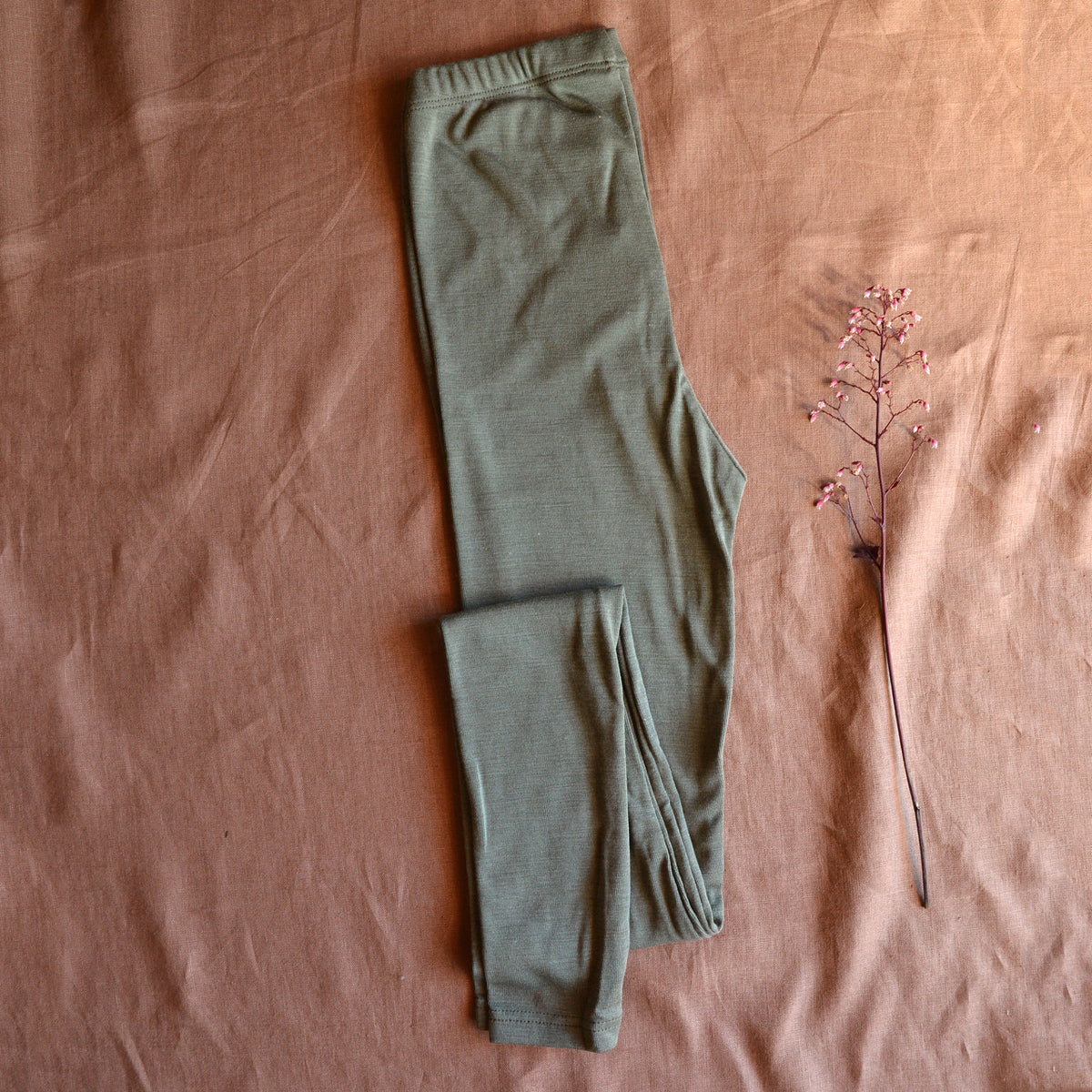 Women's Organic Merino Wool/Silk Leggings
