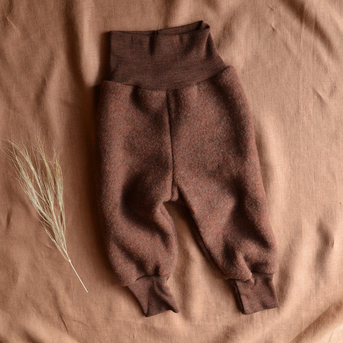 Baby Pants - 100% Organic Wool Fleece (0-24m)