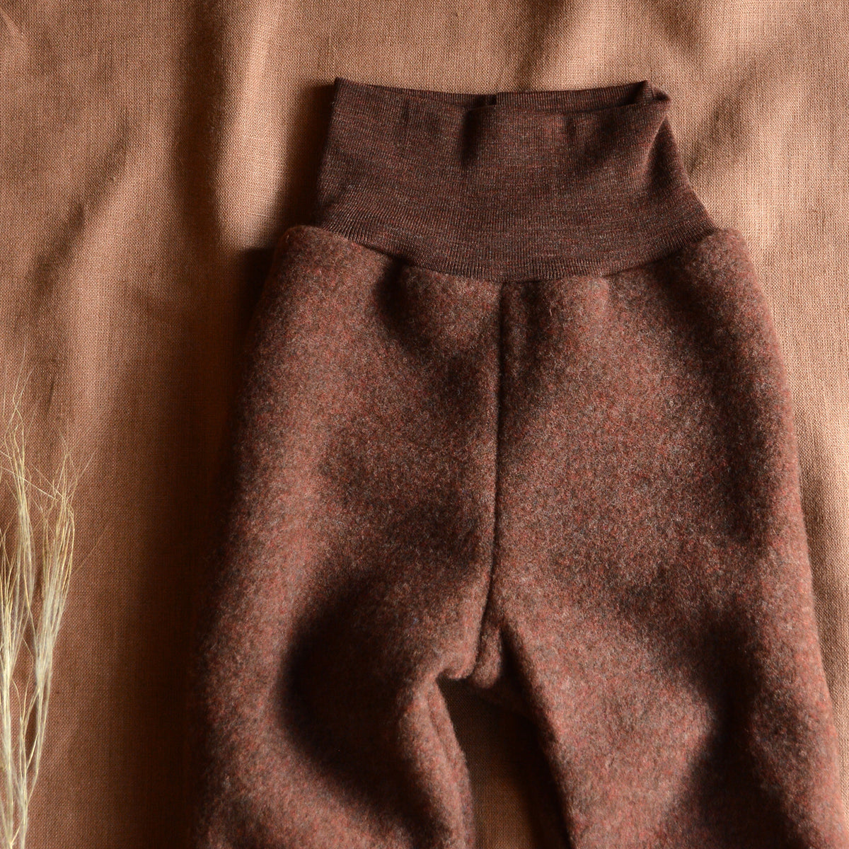 Baby Pants - 100% Organic Wool Fleece (0-24m)