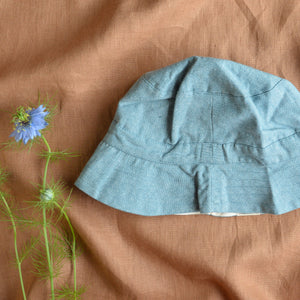 Bucket Hat in 100% Organic Cotton (Newborn-6y+)