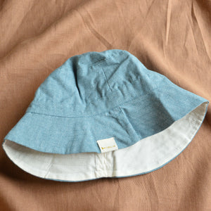 Bucket Hat in 100% Organic Cotton (Newborn-6y+)