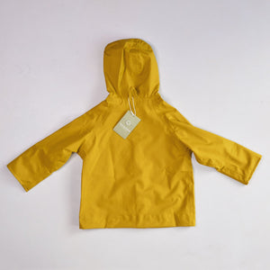 Rain Coat for Kids 100% recycled PET - Goldenrod (6-12y)
