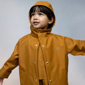 Rain Coat for Kids 100% recycled PET - Heron (1-8y)