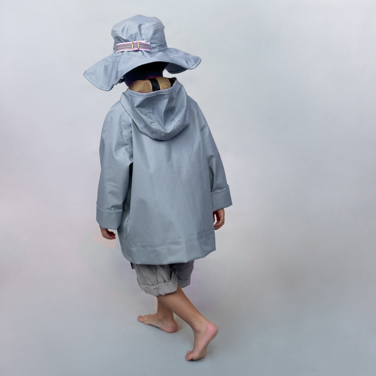 Rain Coat for Kids 100 recycled PET Heron 2 8y