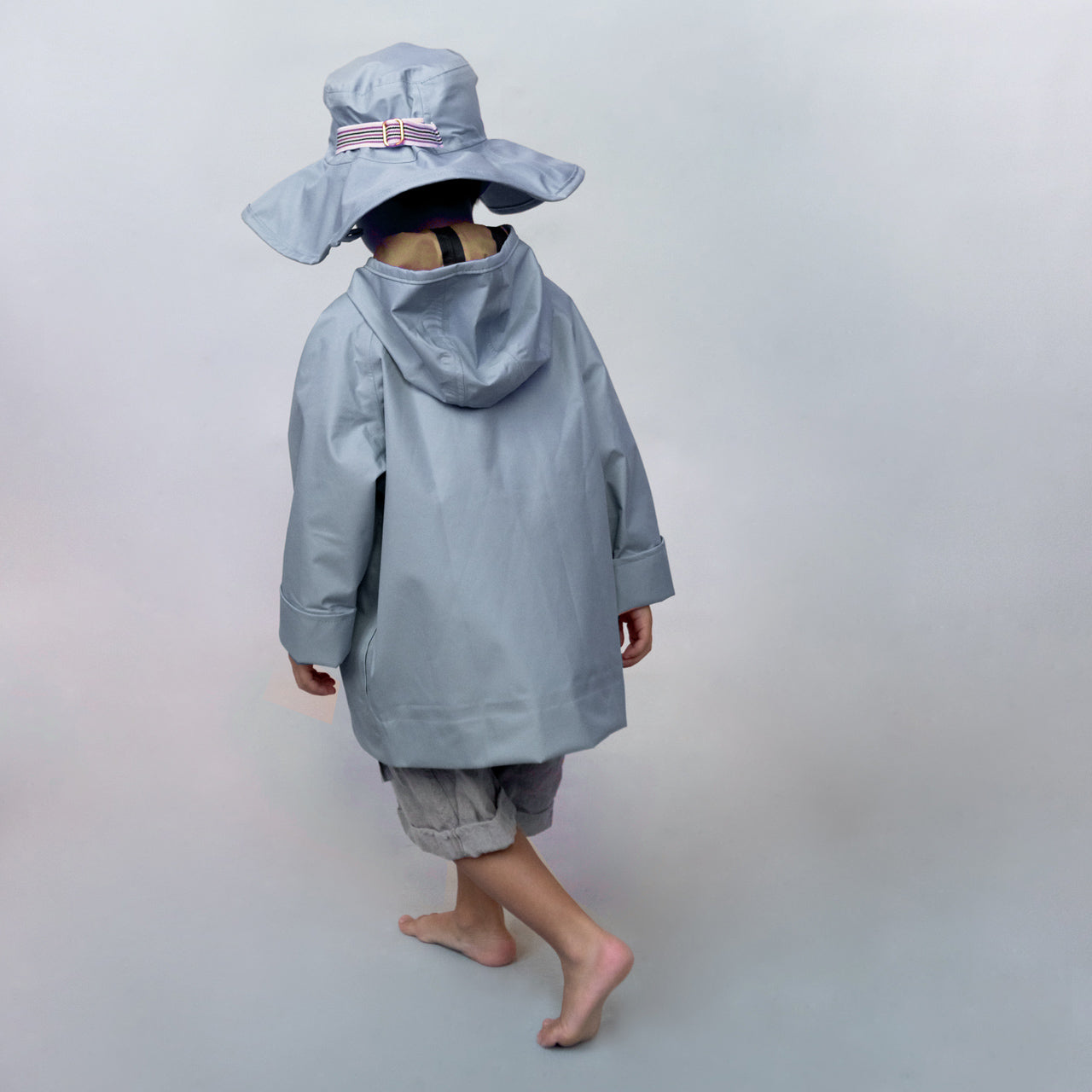 Rain Coat for Kids 100% recycled PET - Heron (1-8y)