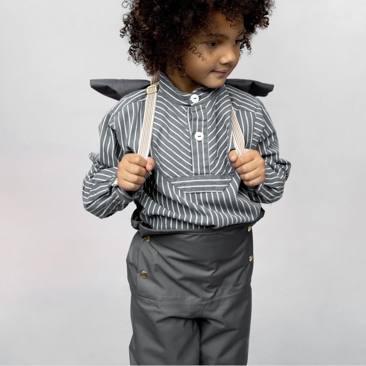 Rain Sailor Pants for Kids 100% recycled PET - Heron (2-4y) *Last ones