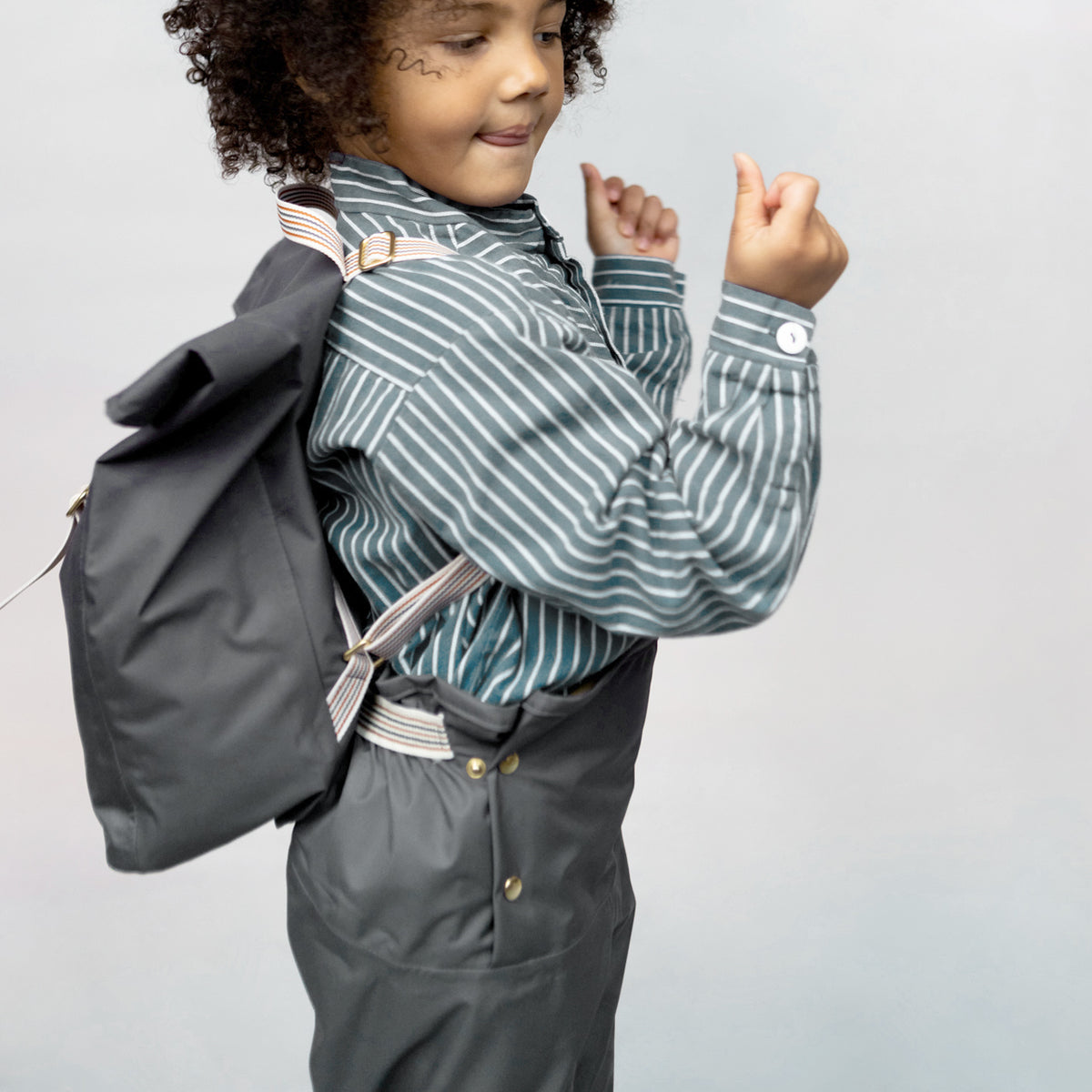 Rain Sailor Pants for Kids 100% recycled PET - Rosemary (2-6y) *Last ones