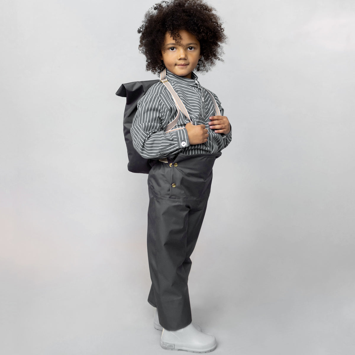 Rain Sailor Pants for Kids 100% recycled PET - Rosemary (2-6y) *Last ones
