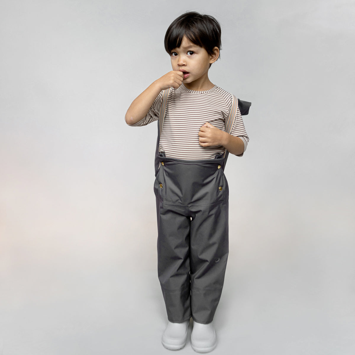 Rain Sailor Pants for Kids 100% recycled PET - Rosemary (2-6y) *Last ones