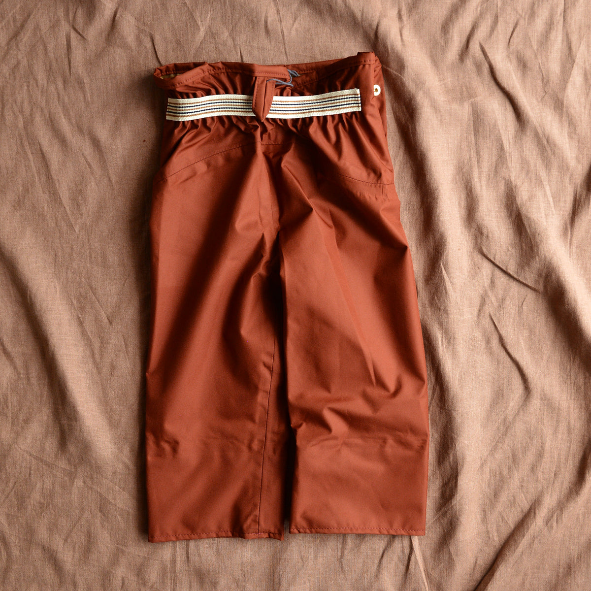 Rain Sailor Pants for Kids 100% recycled PET - Sumac (2-10y) *Last ones
