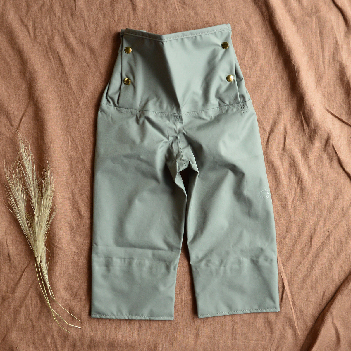 Rain Sailor Pants for Kids 100% recycled PET - Rosemary (2-6y) *Last ones
