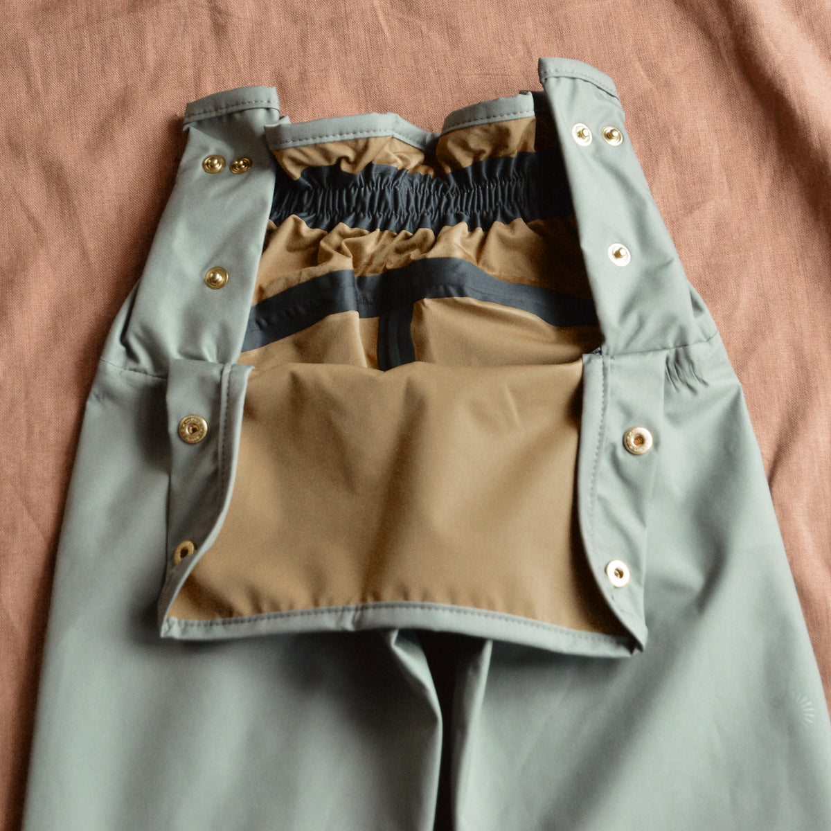 Rain Sailor Pants for Kids 100% recycled PET - Rosemary (2-6y) *Last ones