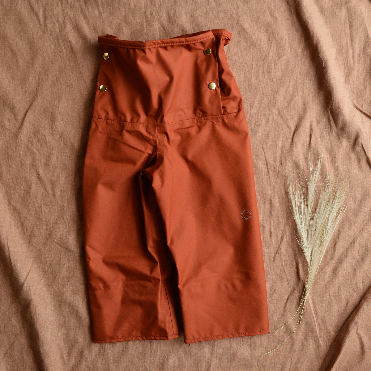 Rain Sailor Pants for Kids 100% recycled PET - Sumac (2-10y) *Last ones