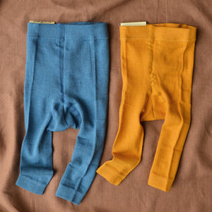 Baby Footless Tights in Organic Wool/Cotton (0-24m)