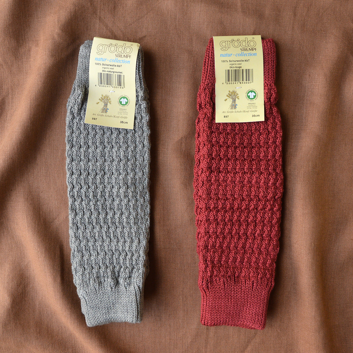 Structure Knit Legwarmers - 100% Organic Wool (Kids-Women) *Returning 2026