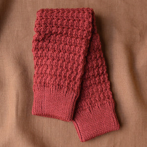 Structure Knit Legwarmers - 100% Organic Wool (Kids-Women)