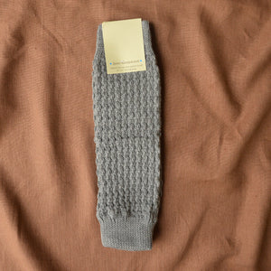 Structure Knit Legwarmers - 100% Organic Wool (Kids-Women)