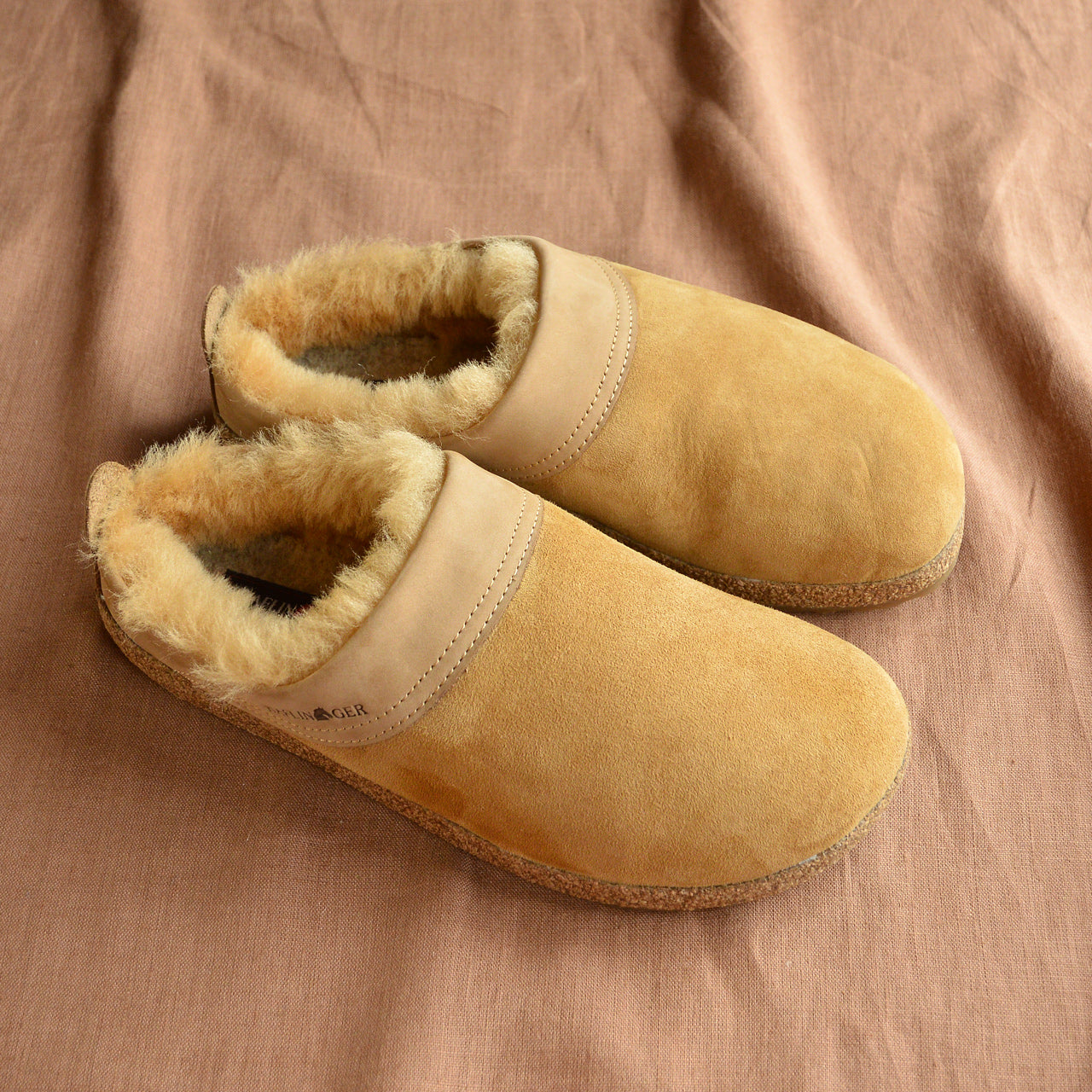 Haflinger shearling deals clogs