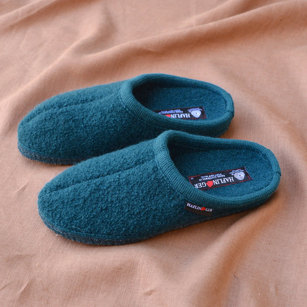 Haflinger classic boiled wool slippers on sale