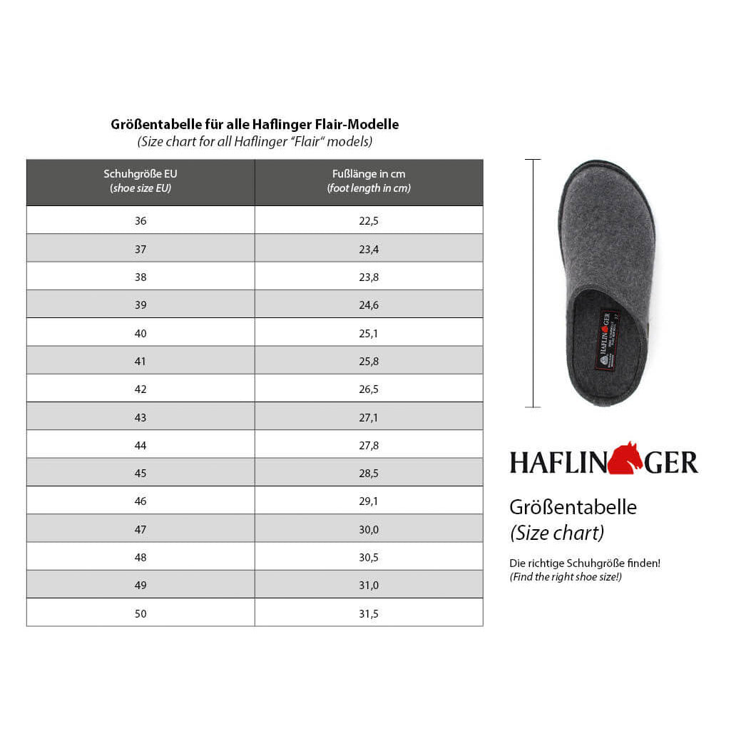 Unisex Wool Felt Slippers with Felt Sole by Haflinger at Woollykins