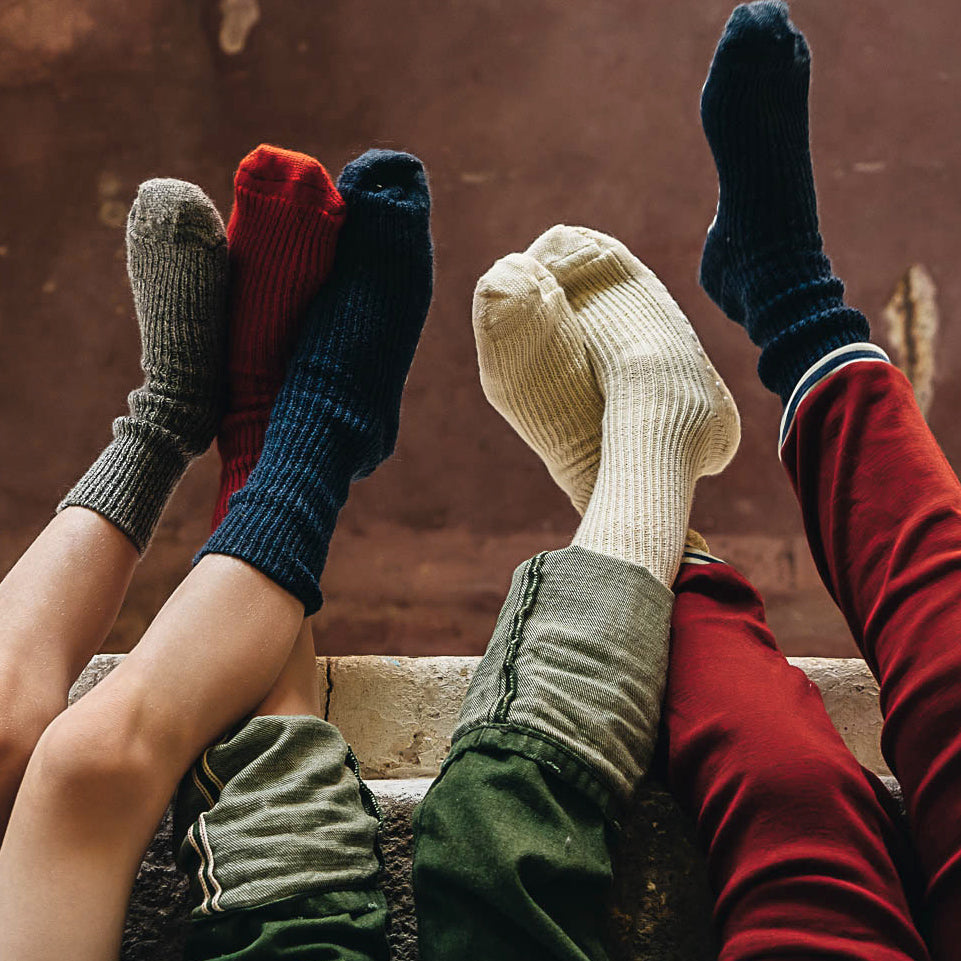 Child's Chunky Organic Wool Socks