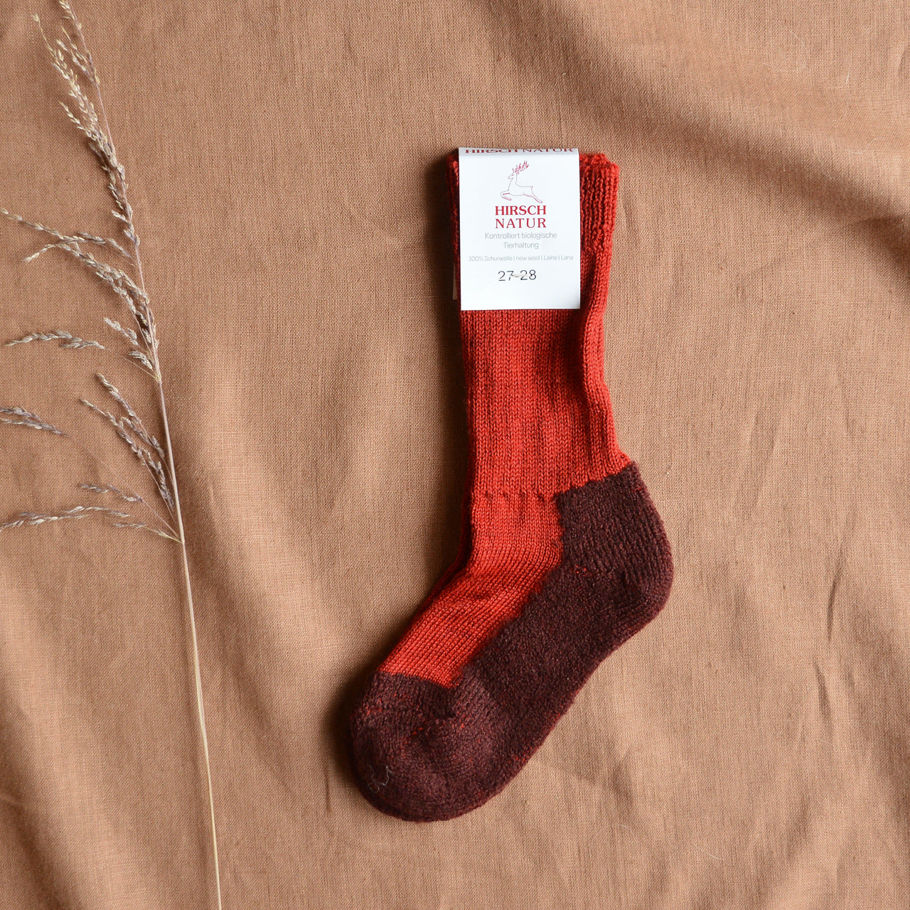 Child's Organic Wool Trekking Socks