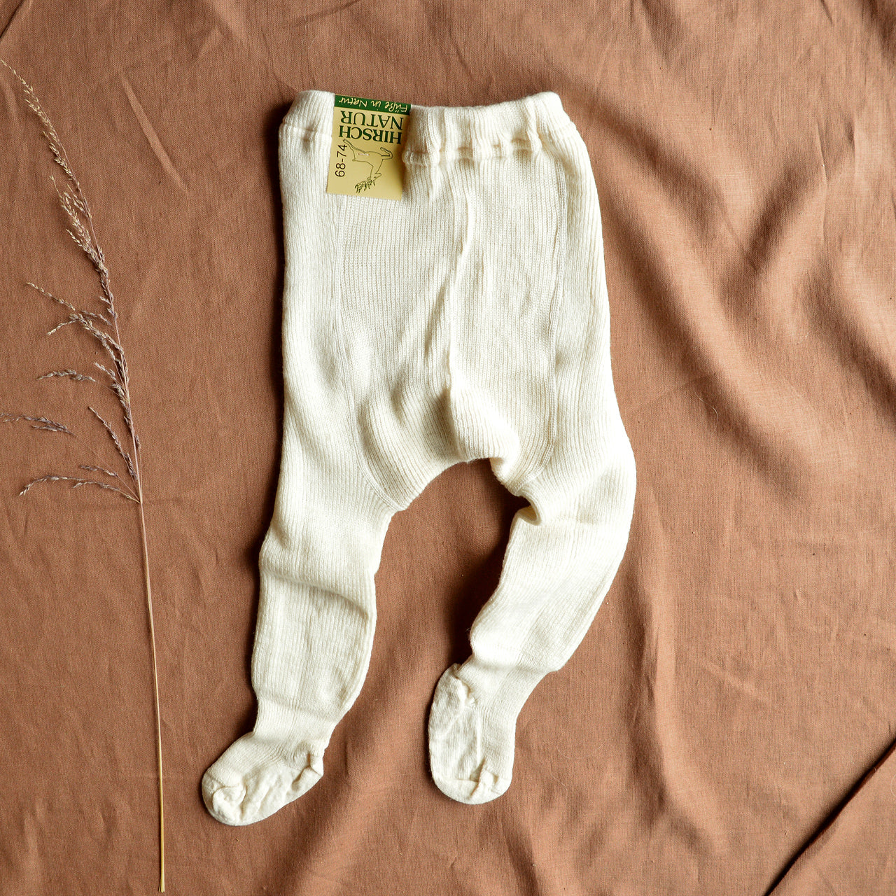 Baby Tights Organic Wool/Cotton - Thick Rib (newborn-3y)