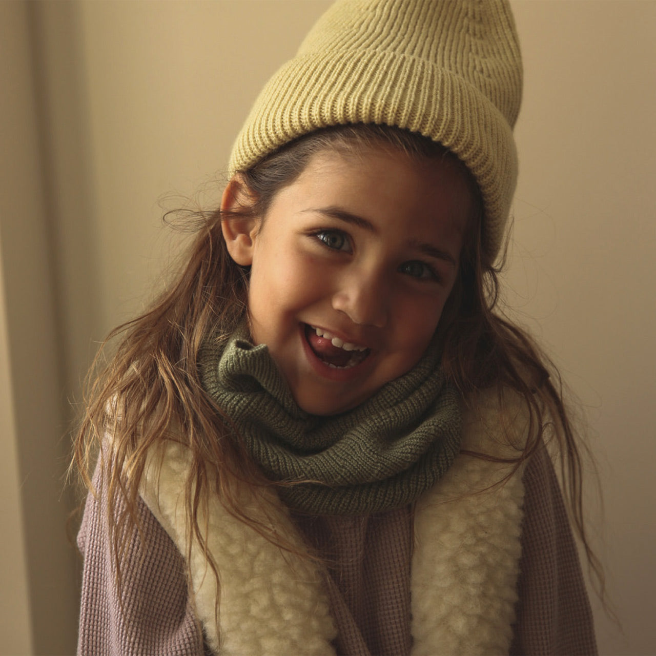 Gigi Tube Scarf - 100% Merino Wool (Child-Adult)