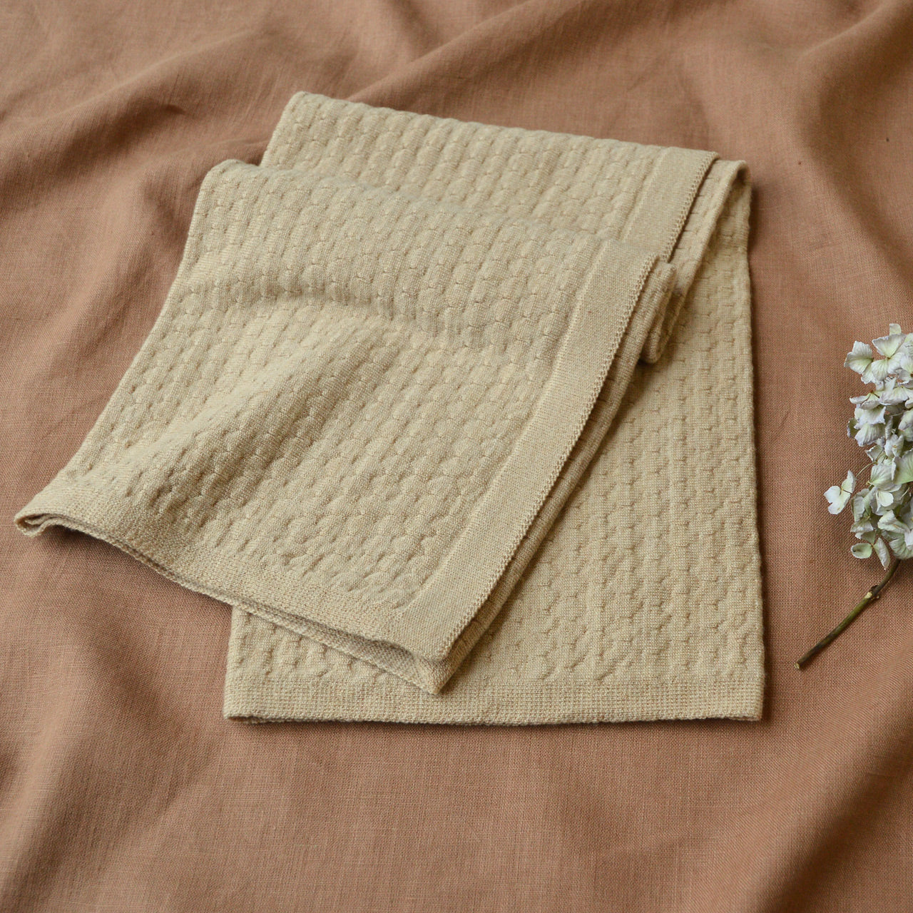Frankie Baby Blanket - 100% Extra Fine Merino Wool (70x95cm)
