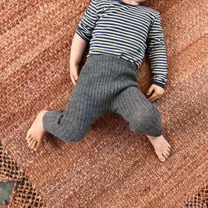 Rib Knit Leggings - 100% Baby Alpaca (12m-3y) *Returning Soon