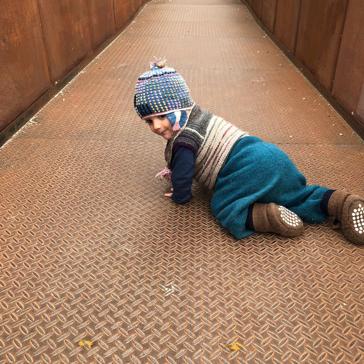 Baby Pants - 100% Organic Wool Fleece (0-24m)