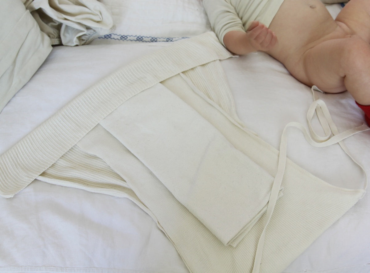 Tie-on Nappies Organic Cotton (5 pack)