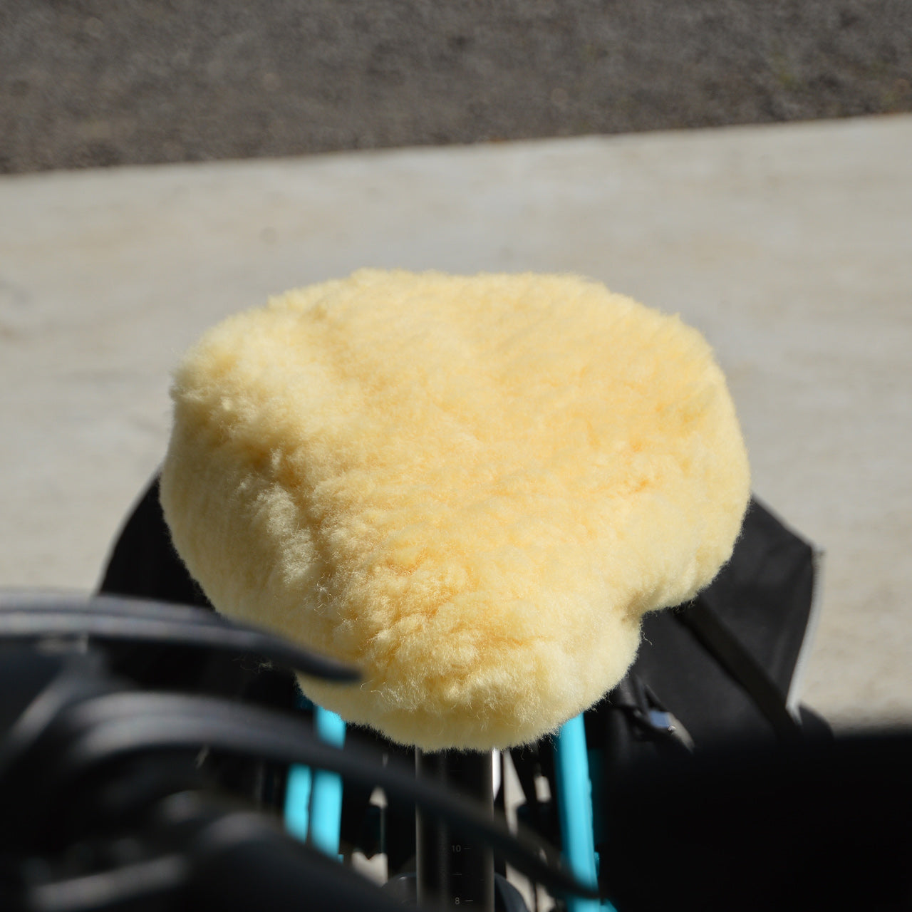 Lambskin Bicycle Seat Cover