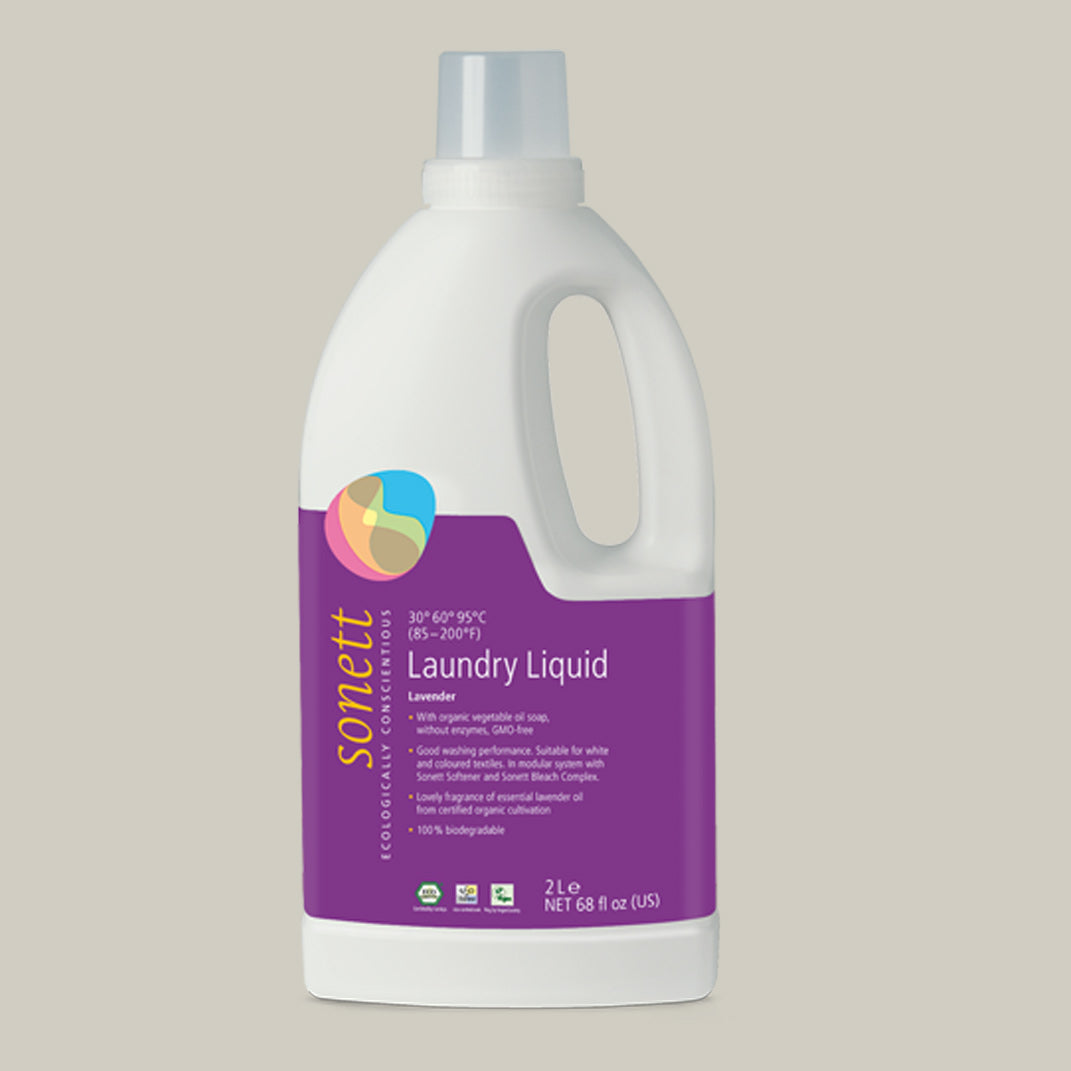 Eco Laundry Liquid for Cotton/Linen/Hemp (2 Litre)