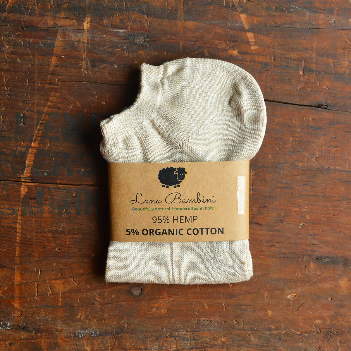 95% Hemp Ankle Socks (Adults)