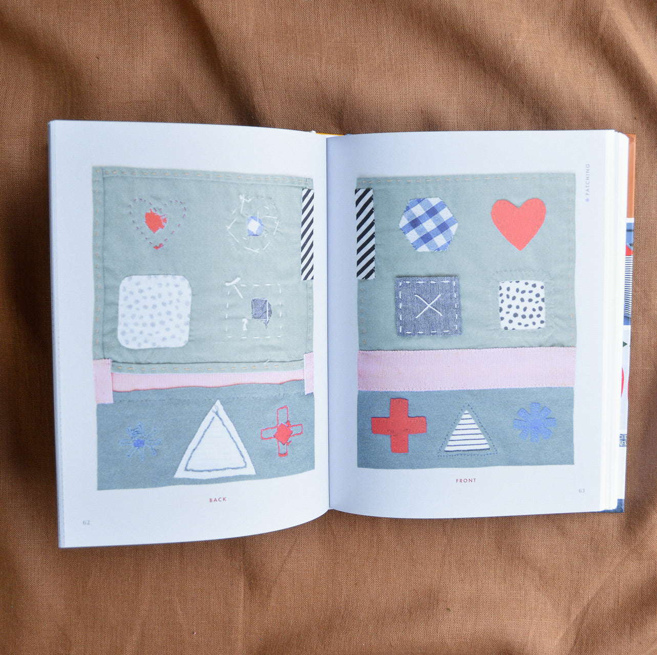 "Modern Mending" Hardcover Book by Erin Lewis-Fitzgerald