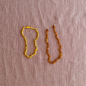 Amber Teething Necklace (3m-2y)