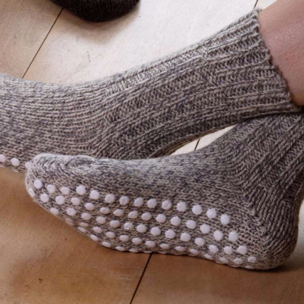 Grippy Chunky Norwegian Wool Socks Organic Merino Adults 36 43 Woollykins