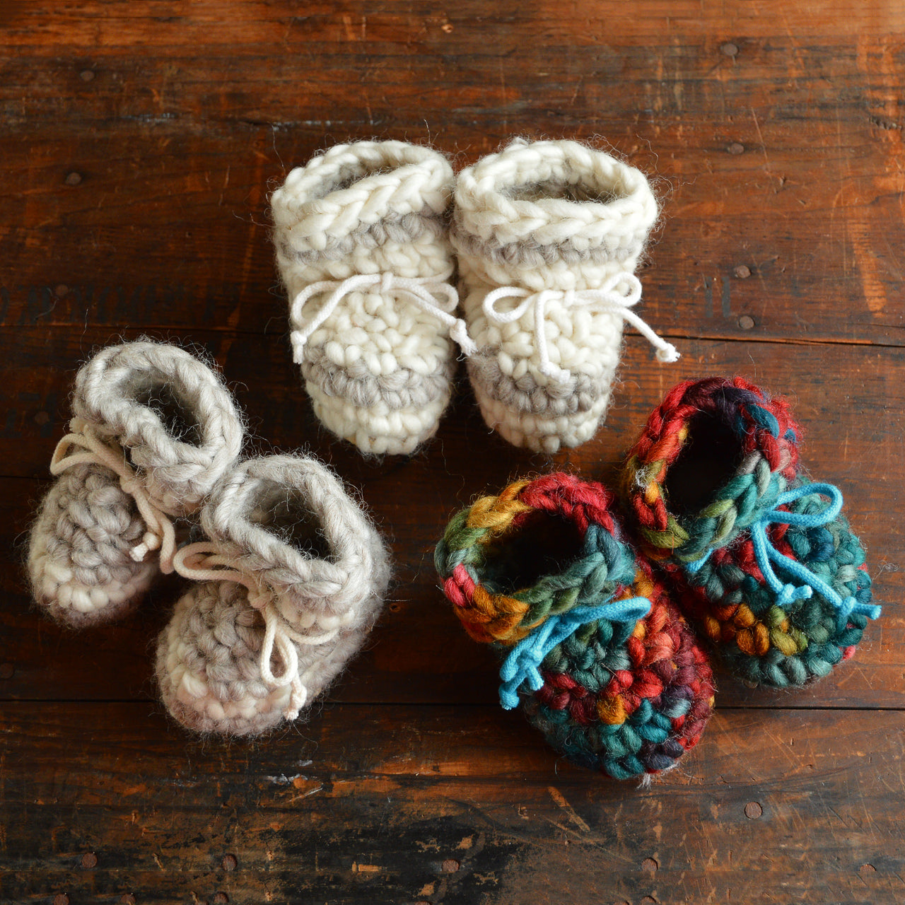 Newborn Padraig Booties (0-3m) *Returning 2024