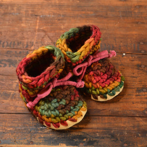 Padraig Slippers - Autumn Leaves (0-8y+)