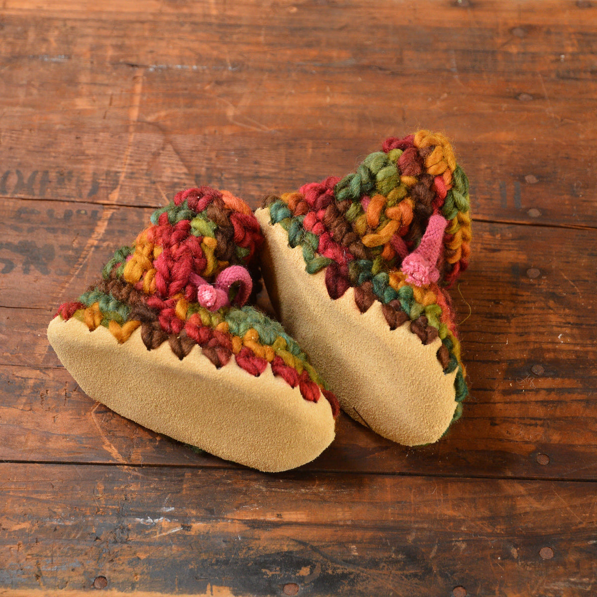 Padraig Slippers - Autumn Leaves (0-8y+)