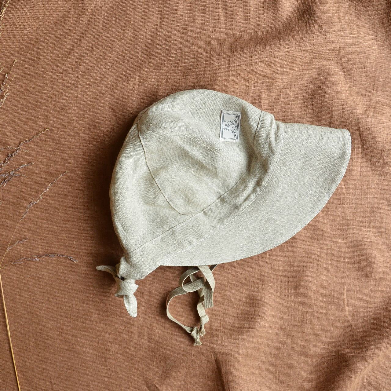 Amelie Sun Bonnet in 100% Organic Linen (6m-4y+)