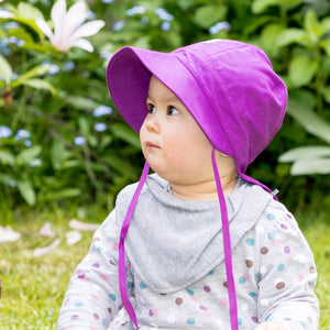 Amelie Sun Bonnet in 100% Organic Linen (6m-4y+)