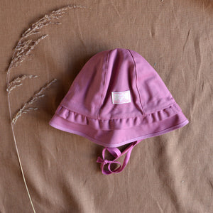 Emma Baby Sun Bonnet in 100% Organic Cotton UV40 (1-12m) *Last ones