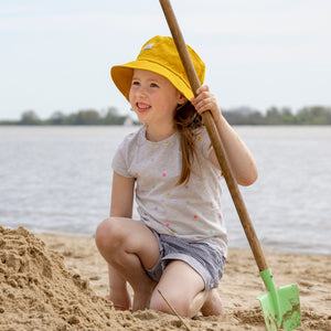 Bucket Hat in 100% Organic Cotton - UV60+ (9m-8y+)