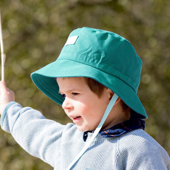 100% Organic Cotton Baby/Kids Bucket Hat by Pickapooh from Woollykins