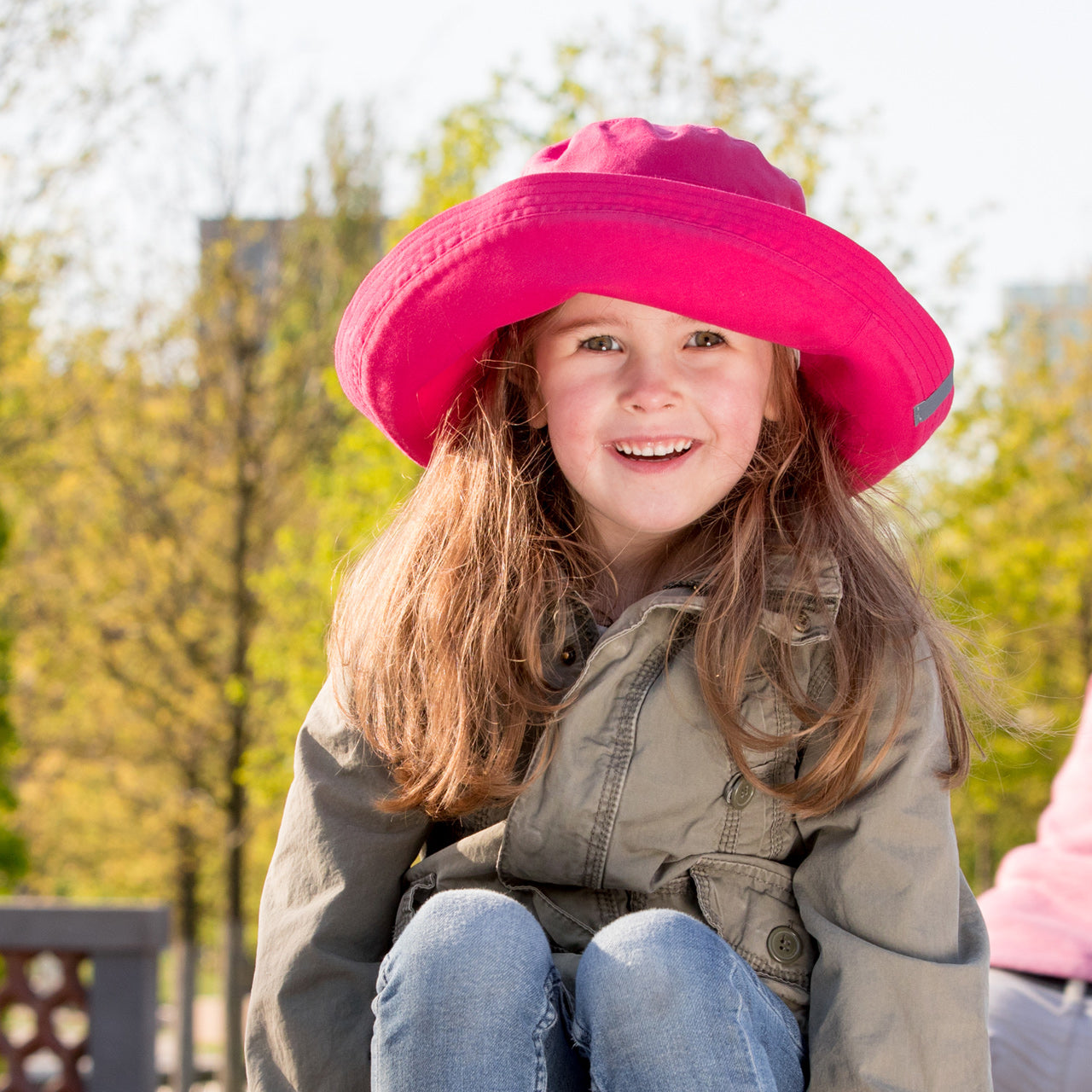 Wide Brim Hat Sofie - 100% Organic Cotton - UV80 (Child-Adults)