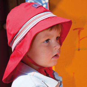 Firefighter Sun Hat 100% Organic Cotton UV60+ (6m-8y+)